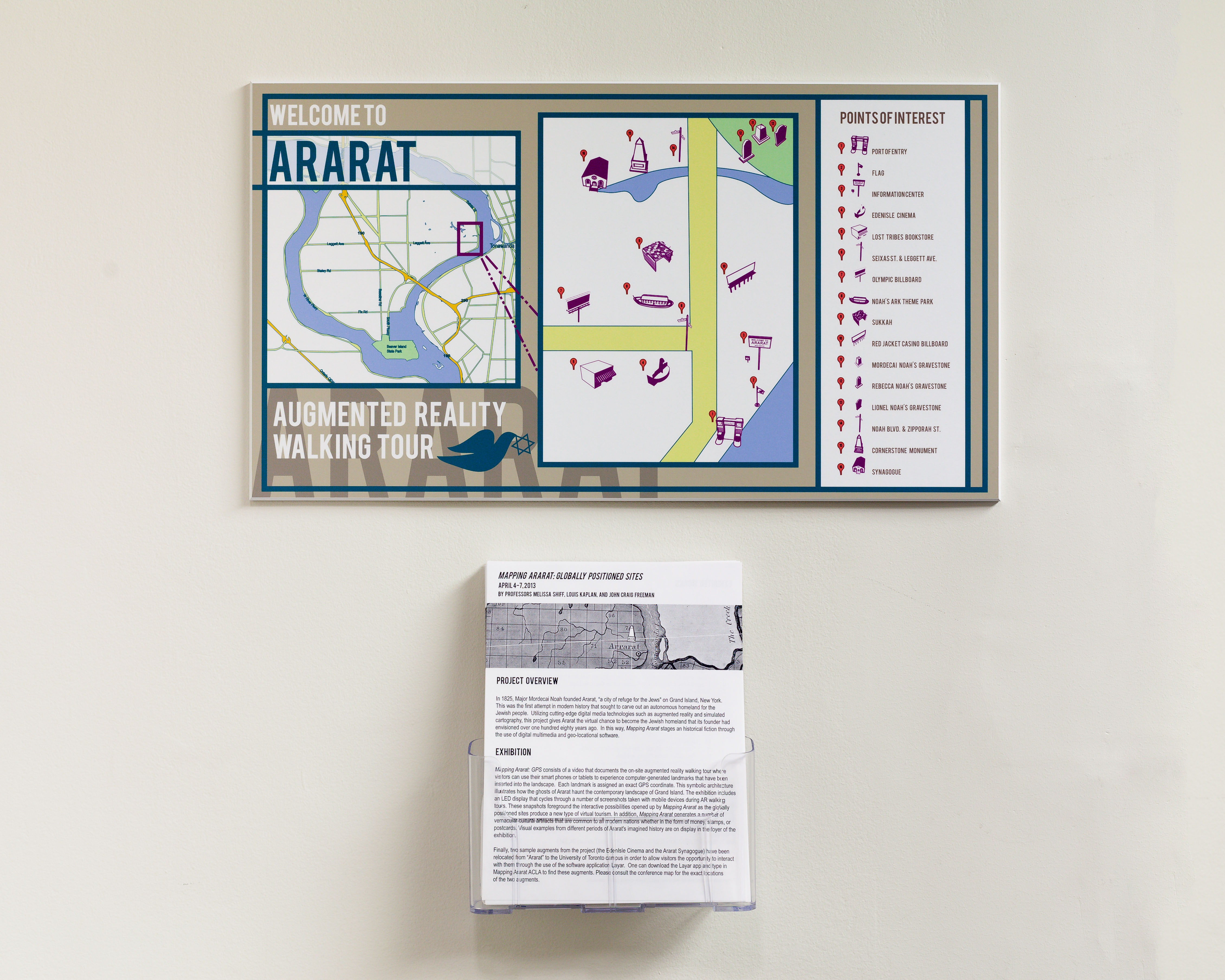 Mapping Ararat AR Tourist Map 